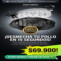 Desmenuzador Manual de Carne