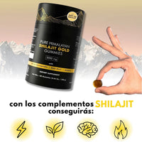SHILAJIT Producto Importado (60 Gomitas) COMPRE 1 y LLEVE 2 GRATIS™ gold 44% DE DESCUENTO SOLO HOY - 🔥ULTIMAS UNIDADES
