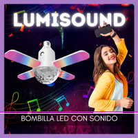 PROMOCION ¡EXCLUSIVO! PARLANTE BLUETOOTH CON BOMBILLA INTEGRADA LUMISOUND MKT B