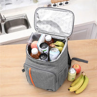 PROMOCIN CoolBag - Mochila nevera térmica a prueba de agua y a prueba de fugas. 18L
