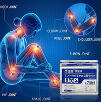 Parches japoneses para el alivio del dolor: alta absorción de glucosamina/condroitina y hierbas.