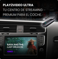 Play2Video Ultra 2026 – Netflix, YouTube y CarPlay/Android Auto inalámbrico